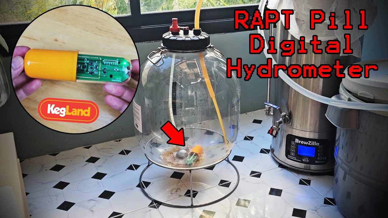 รู้งี้หามาใช้นานละ RAPT Pill Hydrometer & Thermometer Wifi & Bluetooth