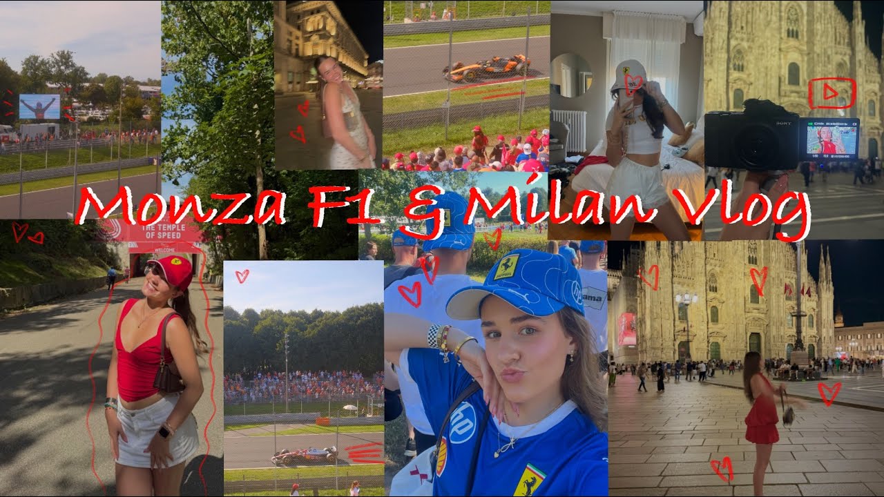 Monza Grand Prix & Milan Vlog // Qualifying, Race day and nights in Milan
