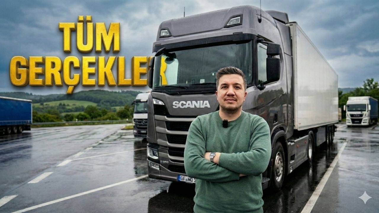 Almanya’da Tır Şoförü Olarak 1 Yılım – Her Şeyi Anlattım!