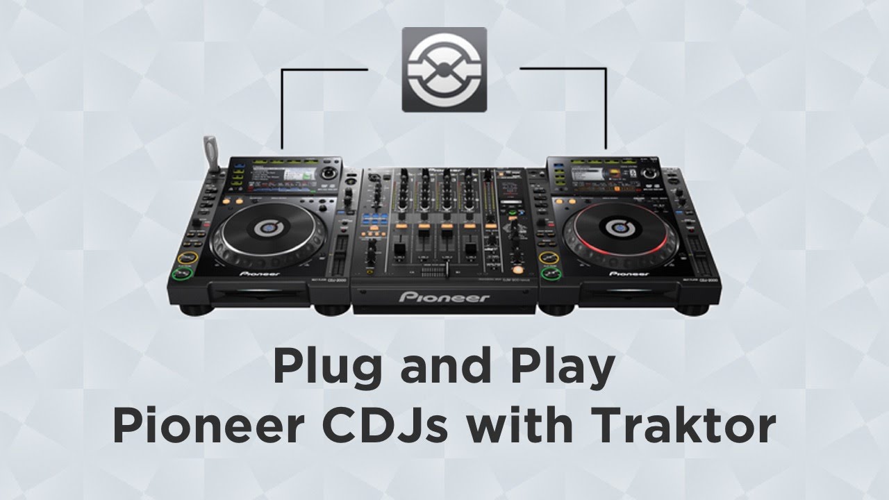 Plug and Play Pioneer CDJ с Traktor