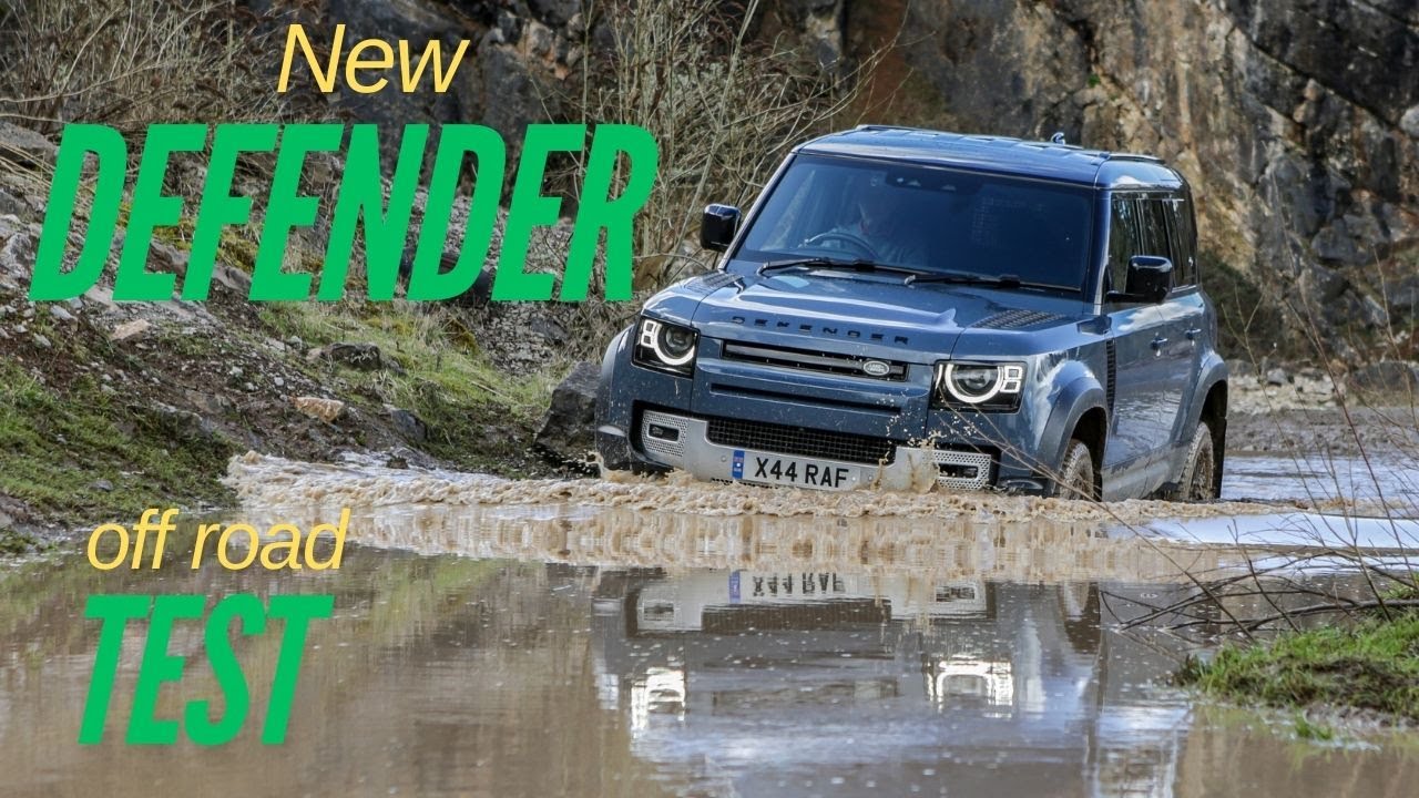4x4 Days New Land Rover Defender off road test short clips
