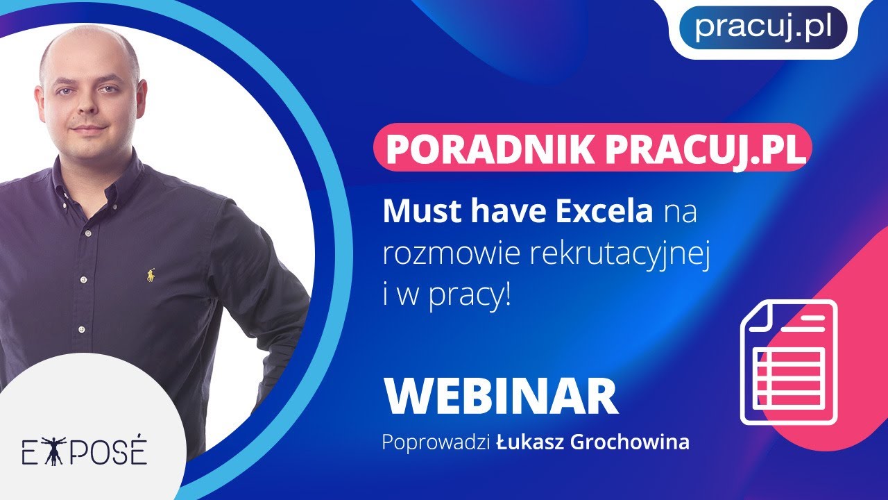 Poradnik Pracuj.pl &ndash; Must have Excela na rozmowie rekrutacyjnej i w pracy!