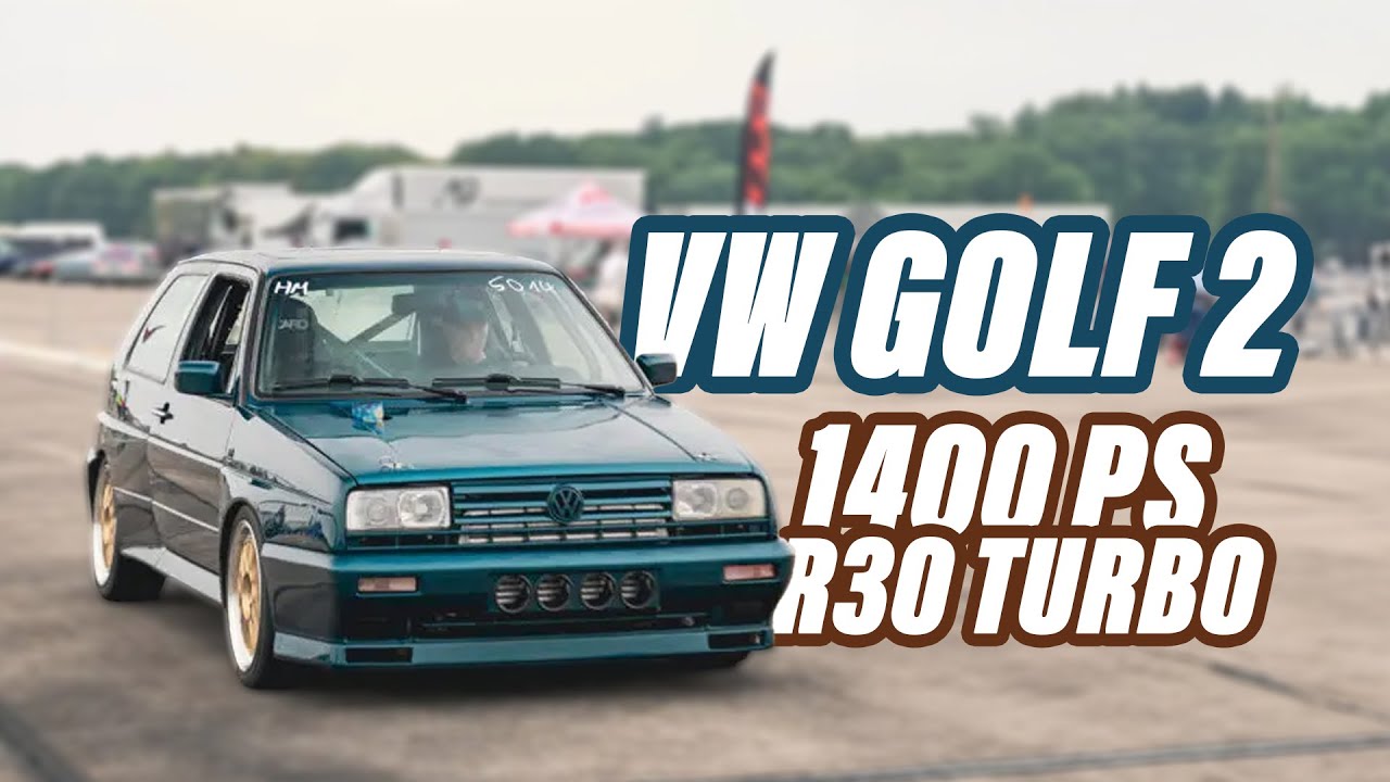 Don Octane VW Golf 2 mit 1400 PS & R30 Turbo | Turbotechnik Meisel | Race 1000 | fastlife.bavaria