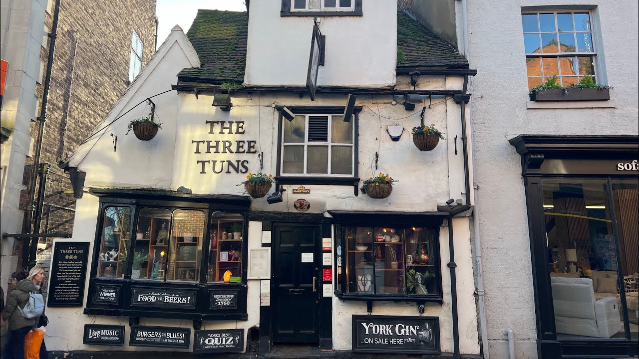 The Best Pubs in Historic York City Centre, UK