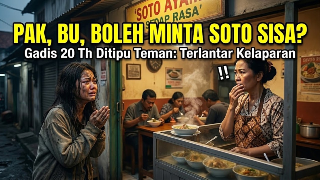 Kisah Nyata Semangkuk Soto Sisa yang Mengubah Hidup Gadis Yatim Piatu.