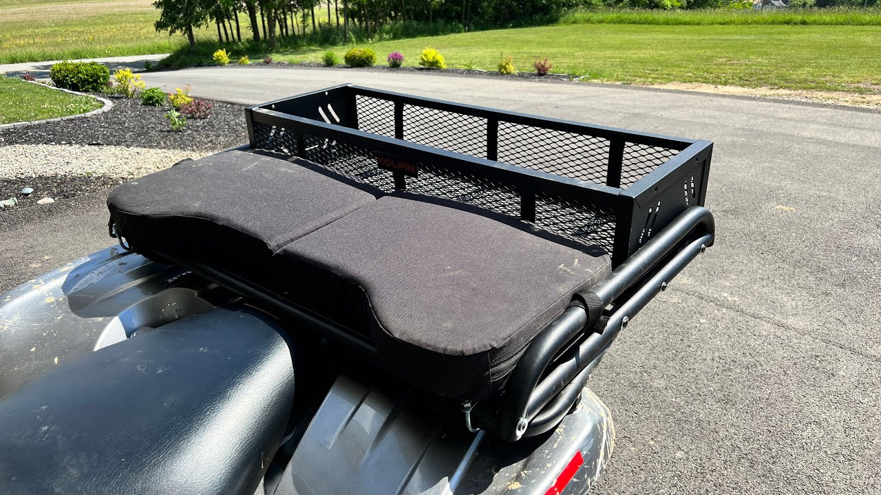 Install & Initial Review Of The Kolpin Adjustable Metal Basket Rack For My 2019 Brute Force 750.
