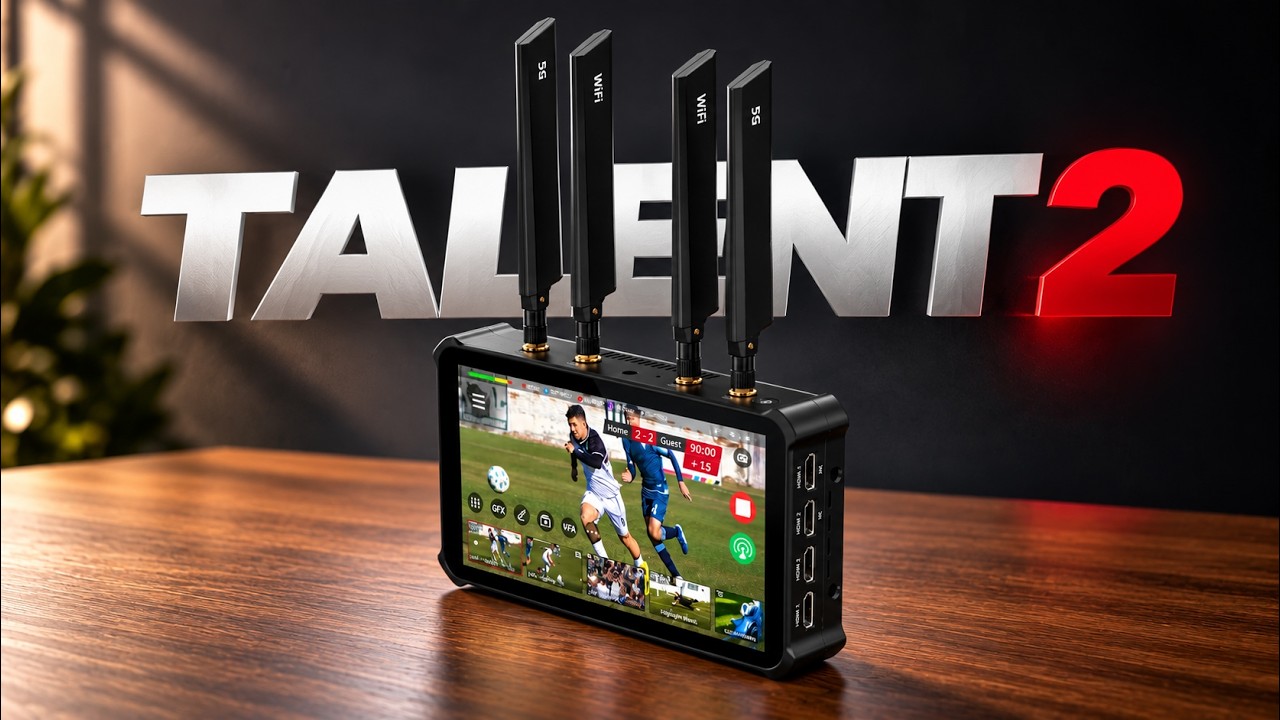 OBSBOT TALENT 2 - Producci&oacute;n PROFESIONAL PORTATIL