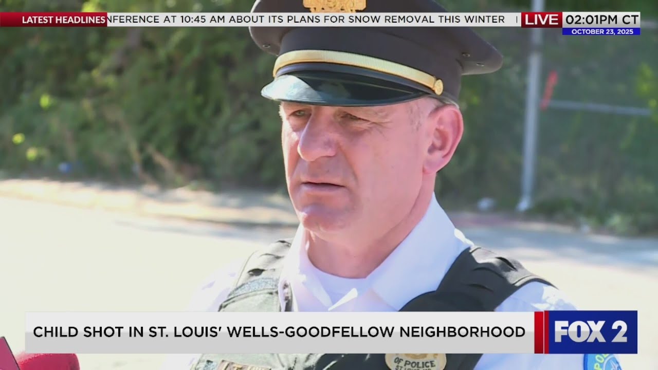 3-year-old shot in St. Louis' Wells-Goodfellow neighborhood