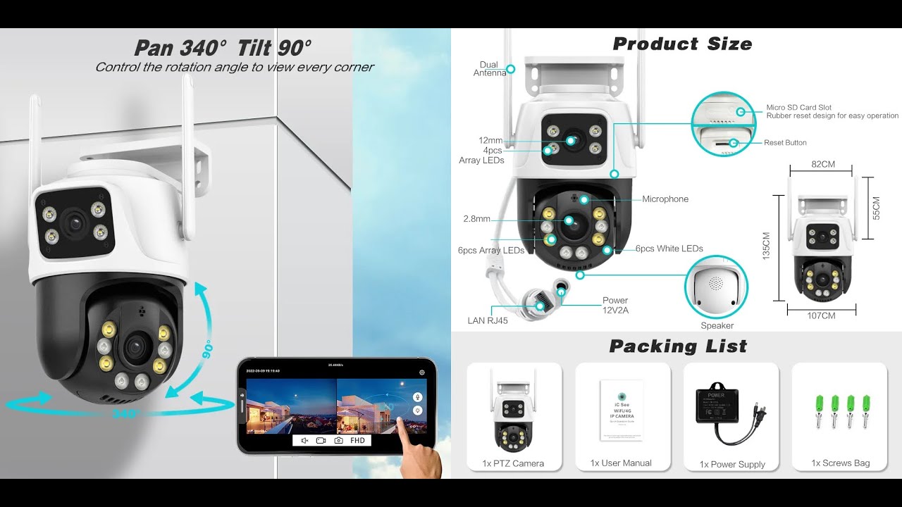 shopservice.dp.ua камера наружного наблюдения 360 📹