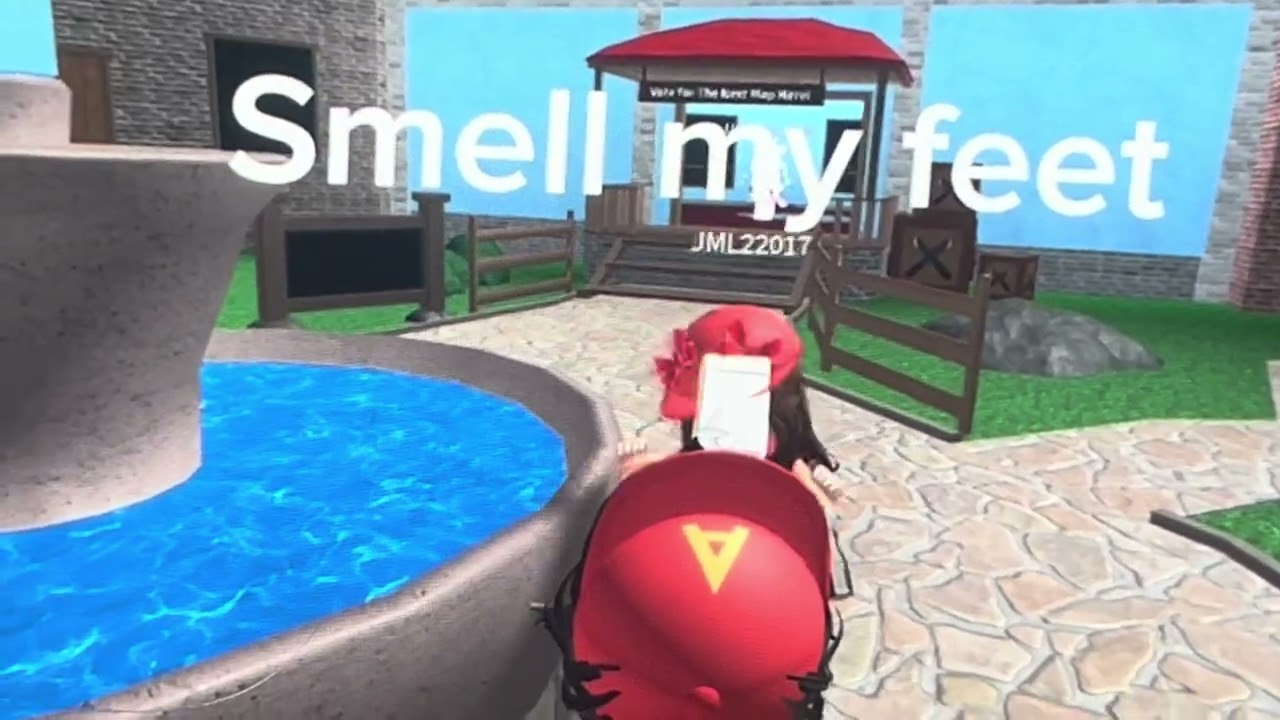Smell my feet 