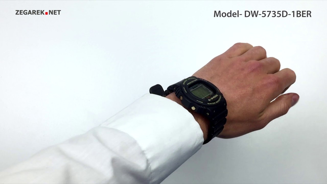 Casio G-SHOCK Specials DW-5735D-1BER 35TH ANNIVERSARY ORIGIN GOLD - Zegarek.net