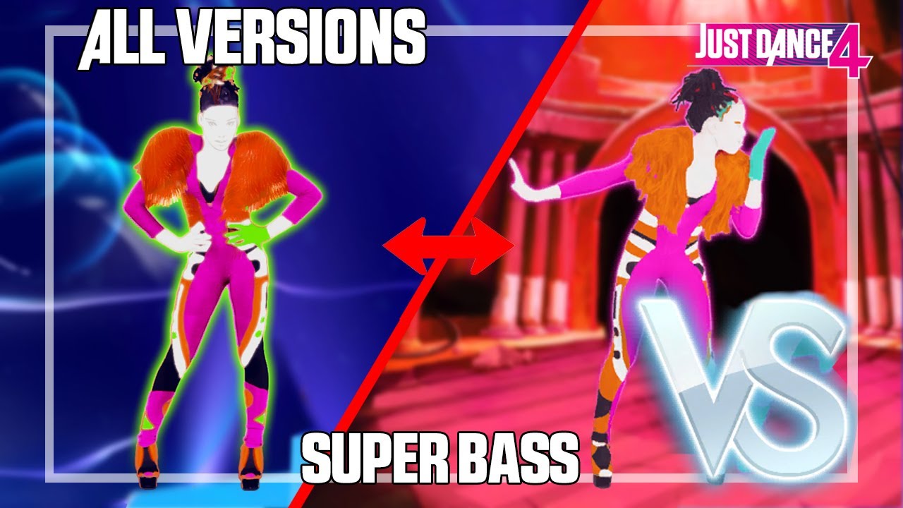 JUST DANCE COMPARISON - SUPER BASS | CLASSIC X BATTLE