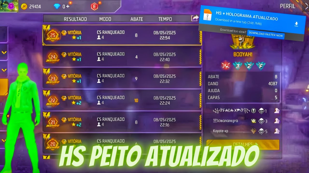 LINK DIRETO 🔥🌀HS PEITO 999% 🔥☃️ ANDROID Y IPHONE 🚹📂