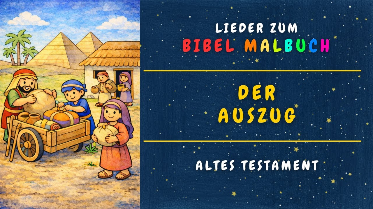 Der Auszug - Kinderlied zur Bibel | Gott führt uns Schritt für Schritt