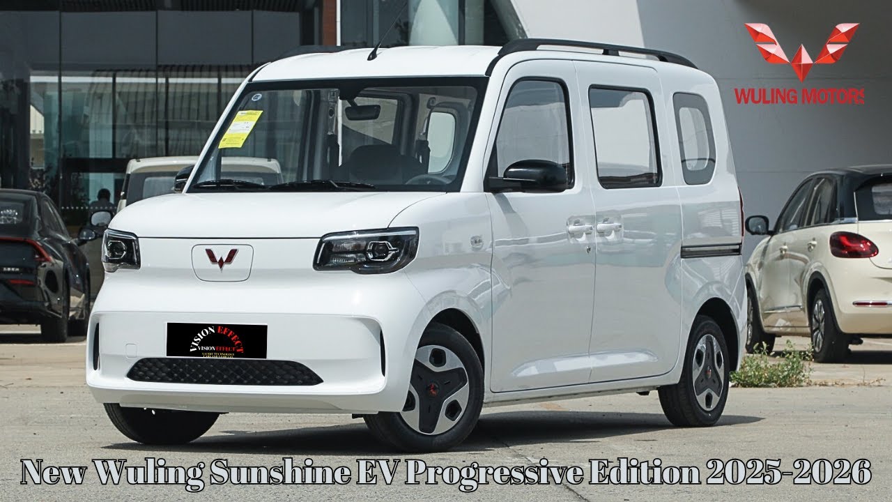 Range Increased to 305km | Maximum Speed 100km/h | Wuling Sunshine EV Progressive Edition 2025-2026