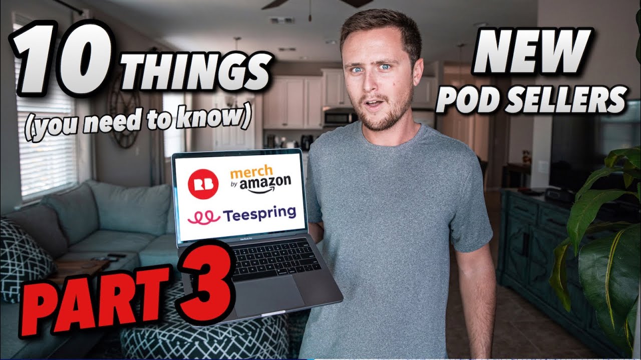 10 BONUS Things All NEW Print On Demand Sellers Need To Know