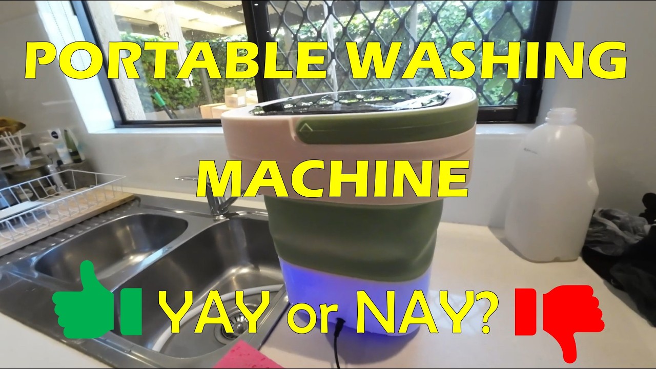2025-10-26 (Sun) Comprehensive, Honest Portable Washing Machine Test Run - Jayco 20-5