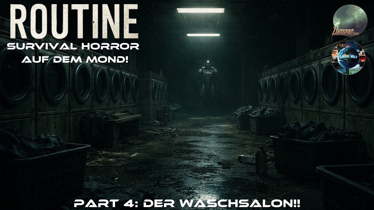 Routine! Survival Horror auf dem Mond! Part 4: Der Waschsalon! 🤖 / Gameplay Deutsch
