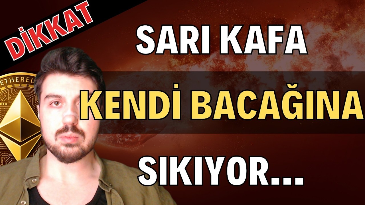 Sarı Kafa Kendi Bacağına Sıkıyor BTC ETH Teknik Sağlam (Bitcoin Altcoin Genel Borsa Analizi)