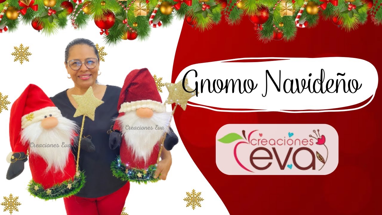 Como hacer un Gnomo Navideño Fácil y Rápido 🎅🎄