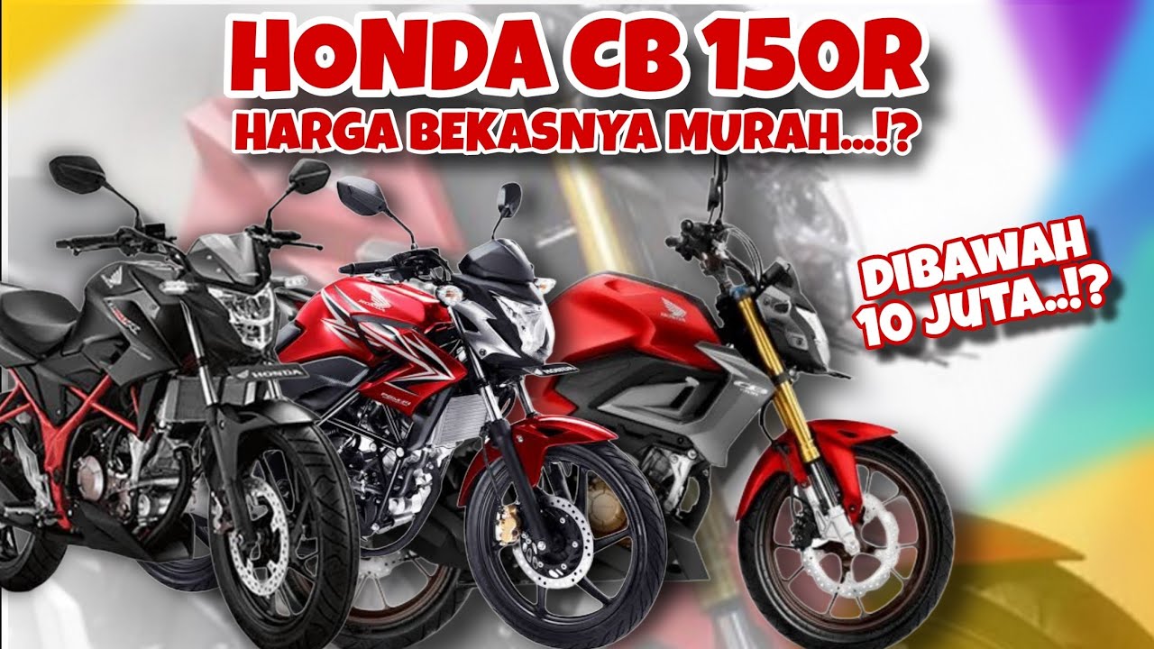 motor sport murah, dibawah 10 juta, honda cb150 r - aneka jasa motor - motor bekas murah