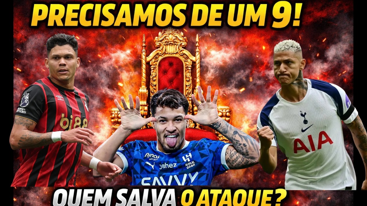 CRISE NO ATAQUE - FLAMENGO BUSCA ATACANTE URGENTE