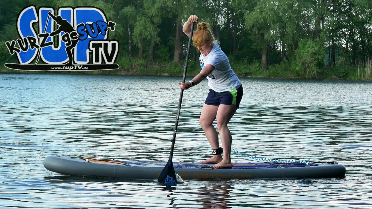 Zieh- und C-Schlag beim Stand Up Paddling // Tutorial // #kurzgeSUPt #28