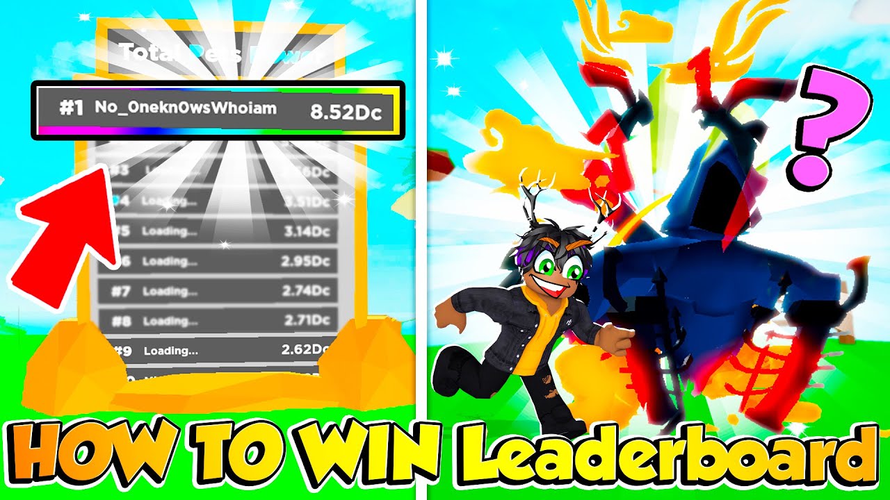 BEST METHOD To *EASILY* WIN LEADERBOARD REWARDS in Clicker Simulator | 11Utg Full Team RB New Secret