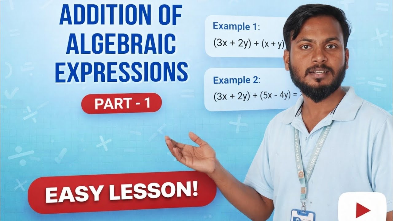 #addition of #algebraic by #arbind_sir @LifeLightEducation 