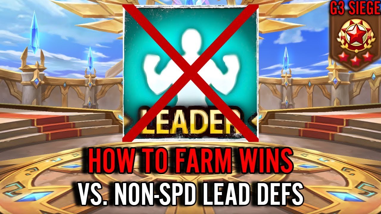 G3 Siege | Smash Bros vs KYU vs Hunter Wars | #summonerswar