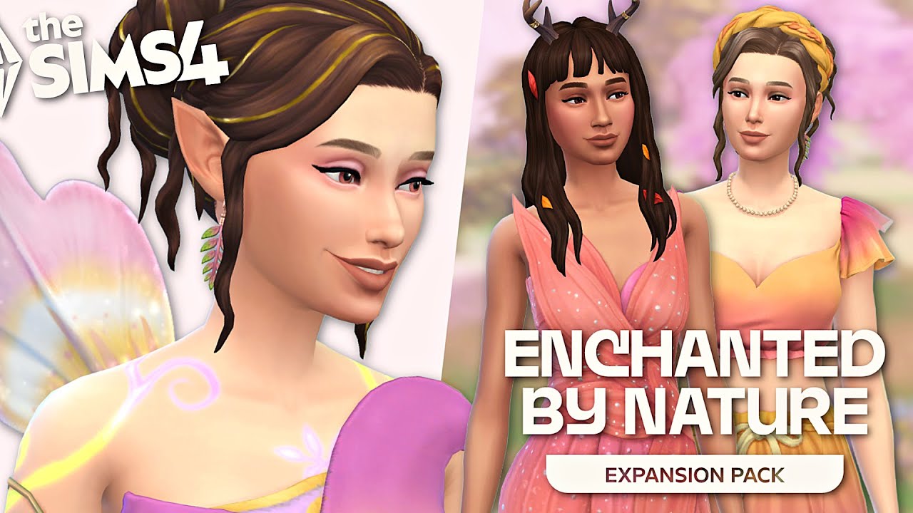 EVERY NEW CAS ITEM 🧚&zwj;♀️✨ | Sims 4 Enchanted by Nature Create A Sim