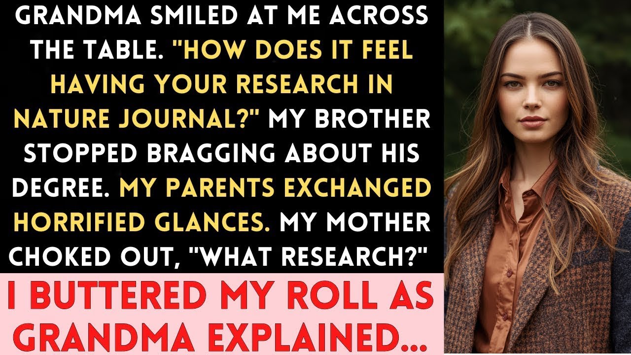 Grandma Asked About My Research. Parents Froze. They Told Everyone I Was Unemployed.