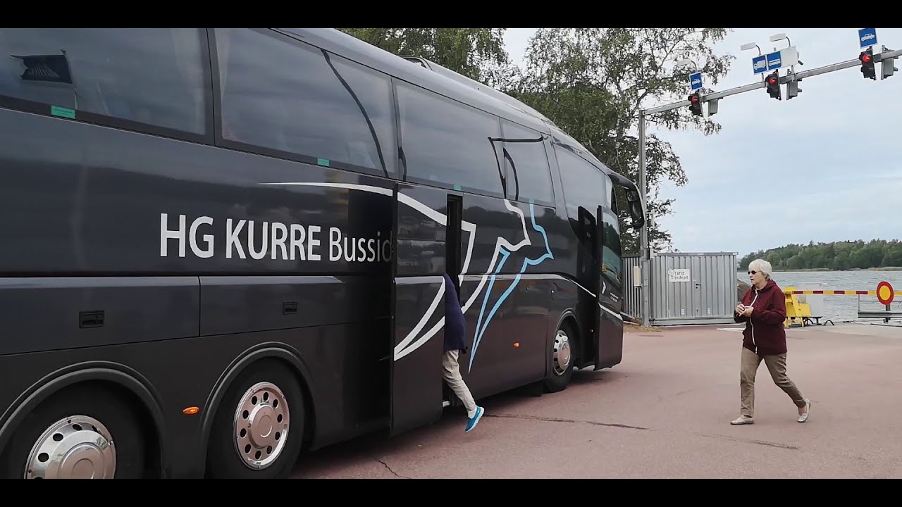 Ahvenamaa läbi bussiakna