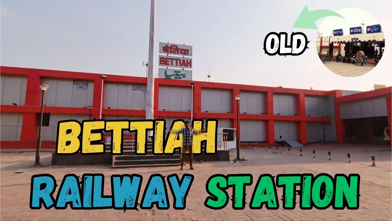 Bihar k Bettiah Railway Station ka vlog | Bettiah City | Arif Danish Vlogs