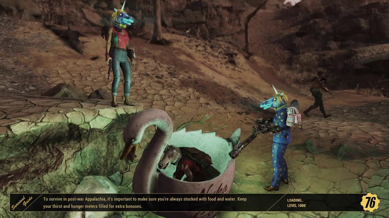 4500 Season Tickets!  Level 1000 and two Level 666 characters on Fallout 76