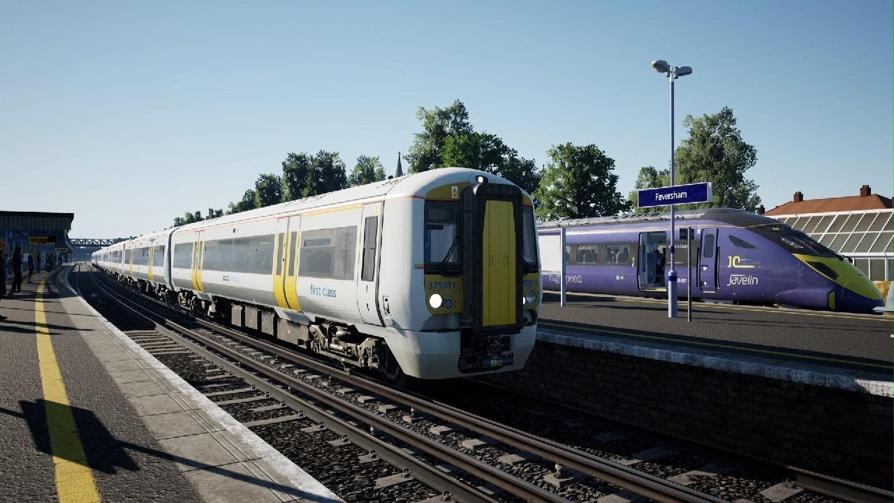 Train Sim World 5 Class 375 Bombardier Electrostar AWS DSD DRA TWPS PIS South Eastern Highspeed PS5