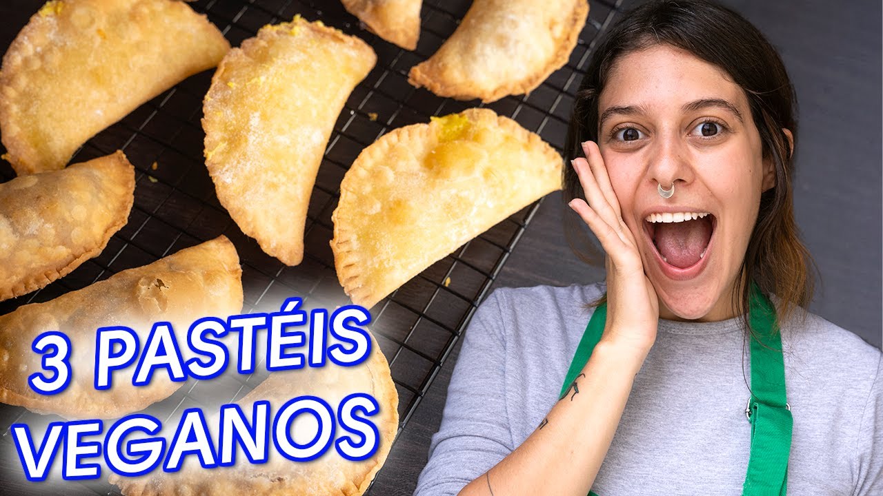 3 Tipos de PASTEL VEGANO | Carne, Queijo e Doce 🤤