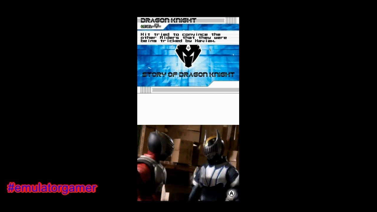 Kamen Rider Dragon Knight (Nintendo DS) Ventara Mode - Dragon Knight Story Part 2 (Final)