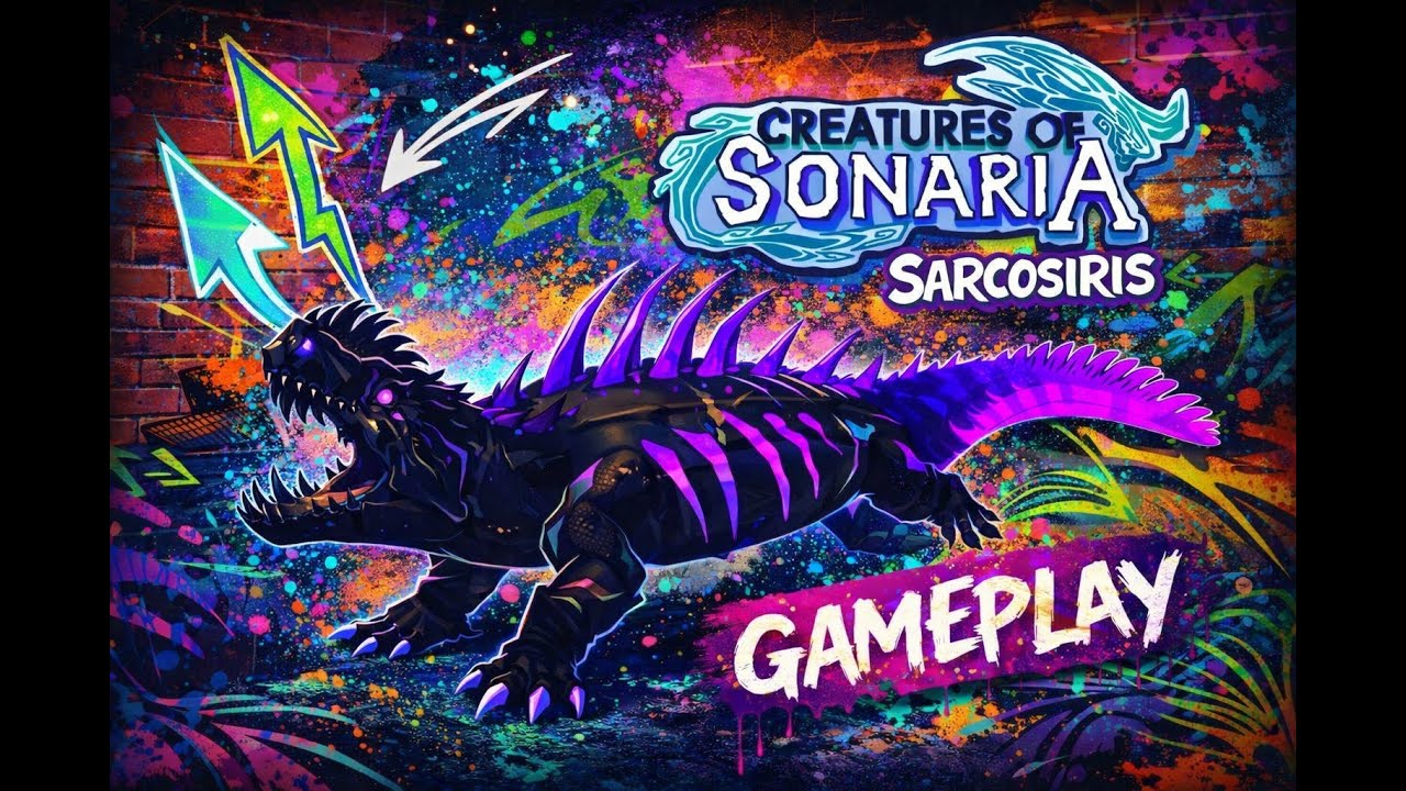ออกล่าซุปเปอร์จัมพ์ Sarcosiris!! [ไอ้เข้]│ROBLOX Creatures of sonaria