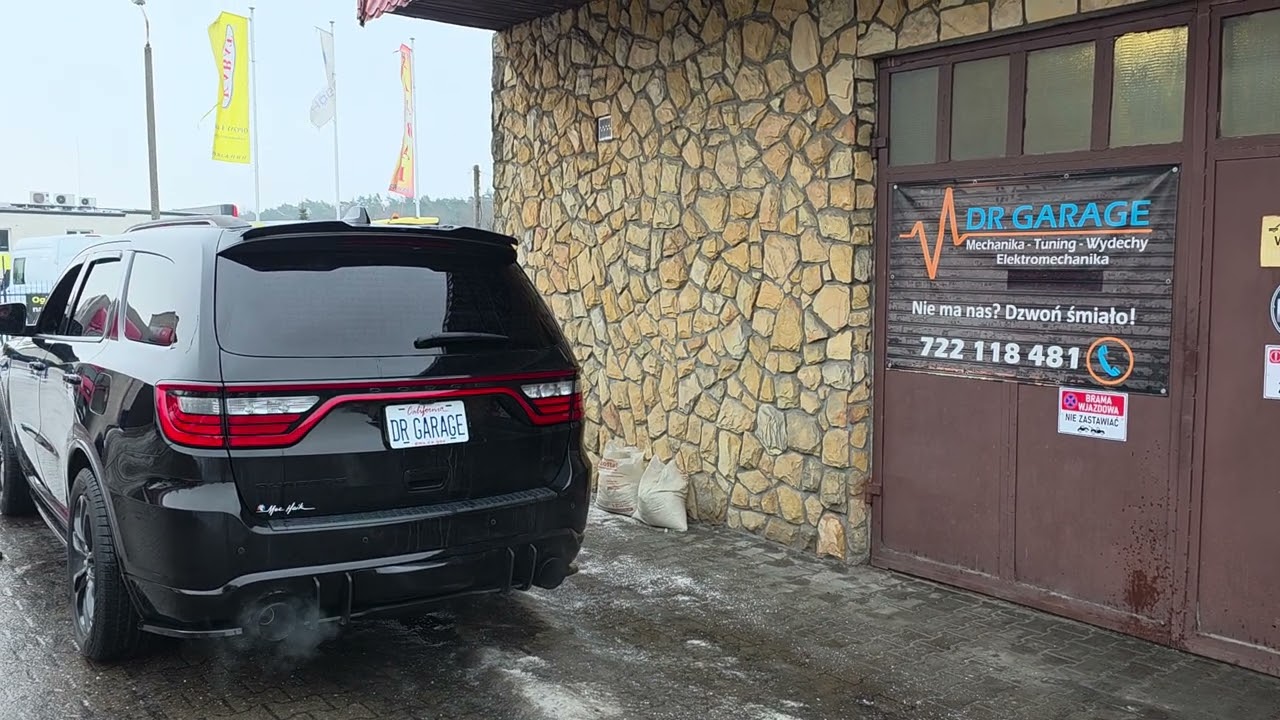 Dodge Durango 3.6 V6 wydech aktywny (active exhaust) by DR Garage