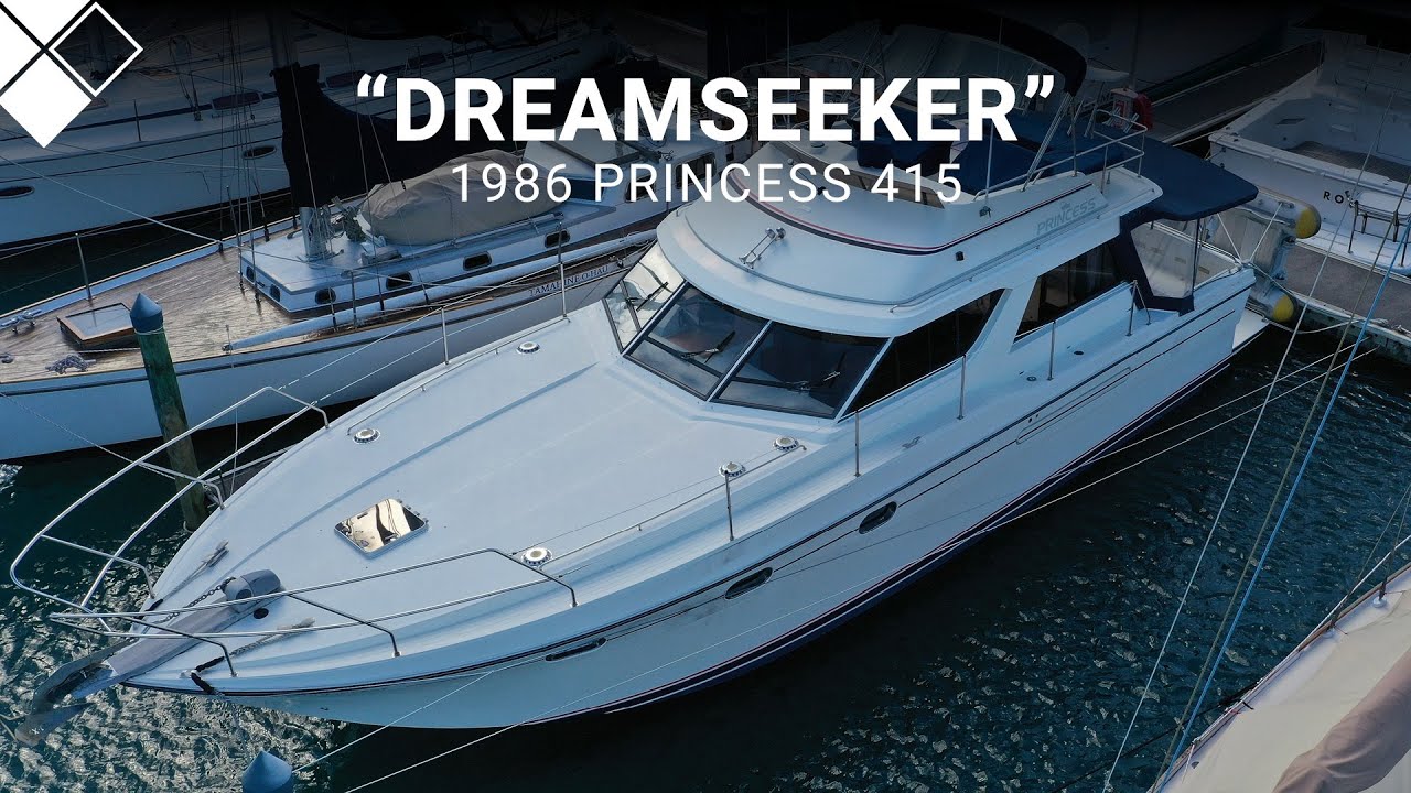 1986 Princess 415 
