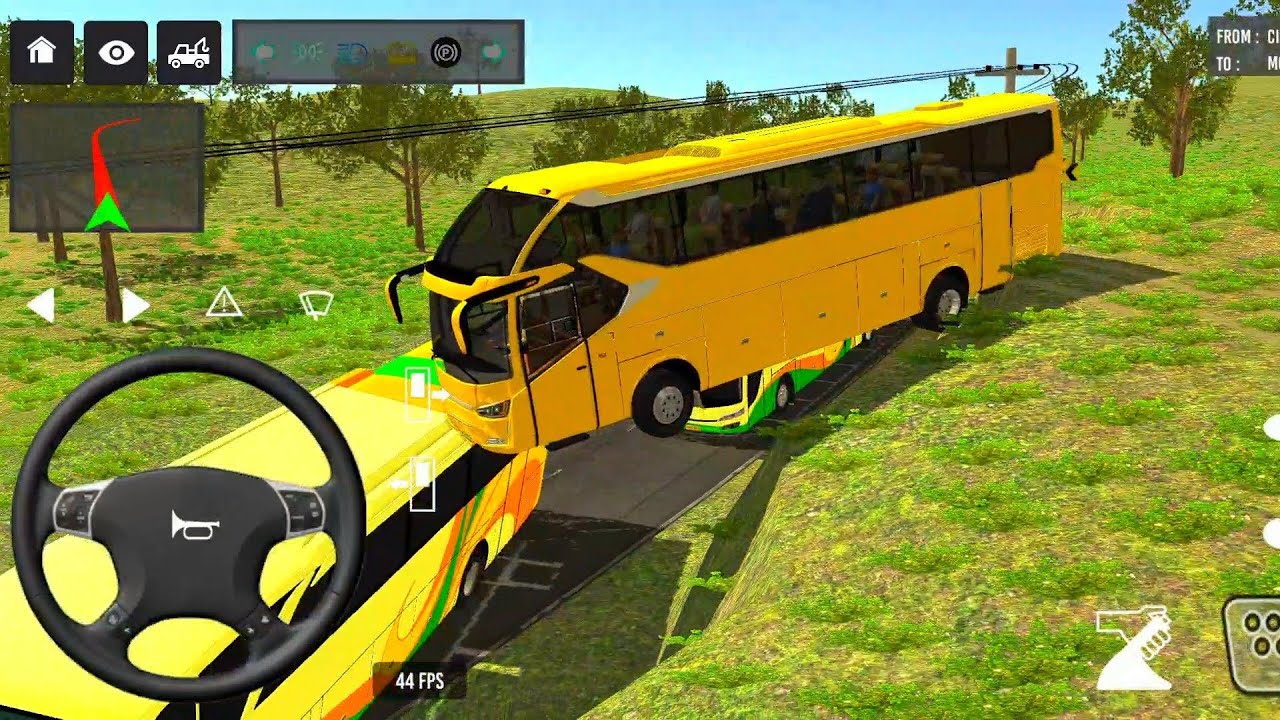 New Euro Coach Bus Driving 🚌😍 | Coach Bus Simulator Part 1 | Android Gameplay