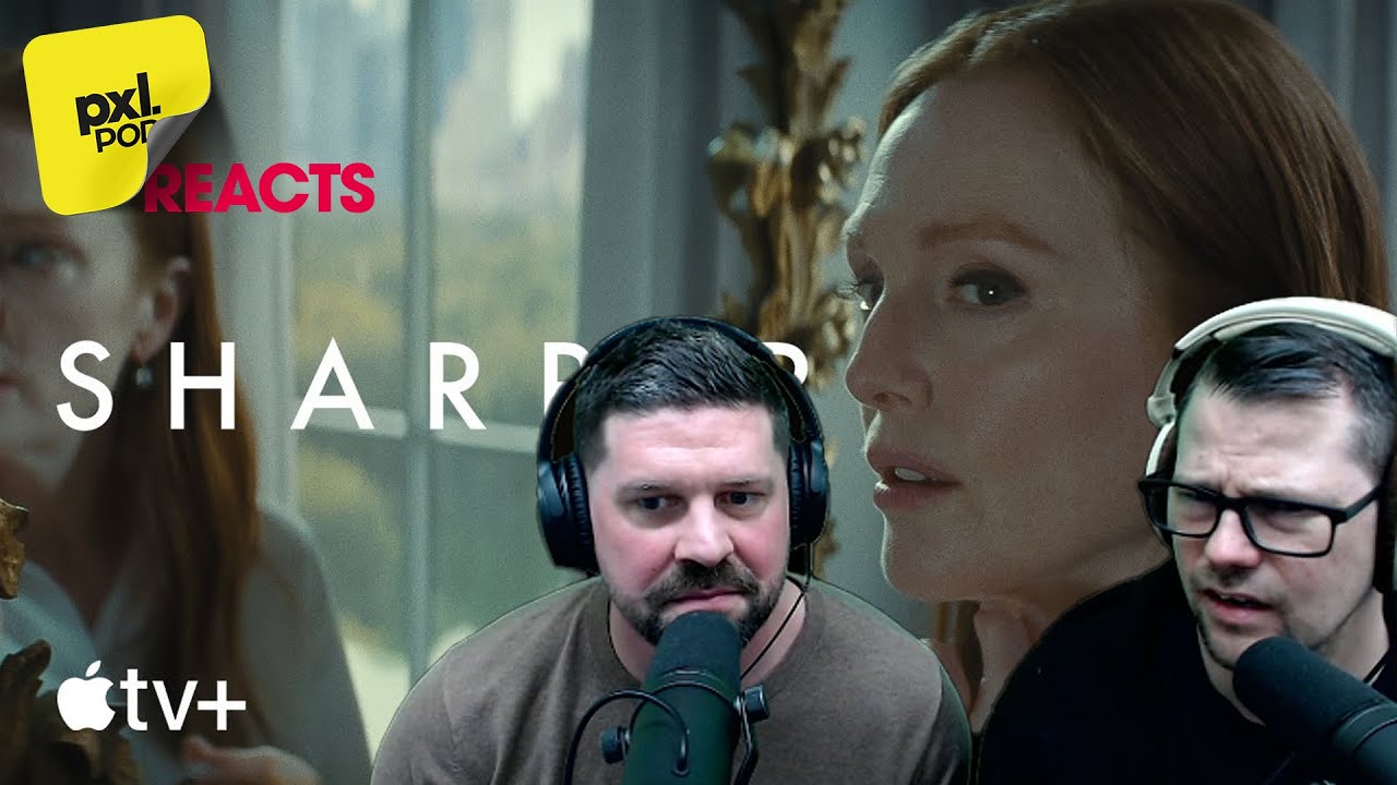 VAD HANDLAR DEN OM? Sharper - Official Trailer | Apple TV+ - PXLPOD Reacts!