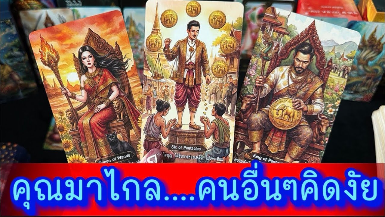 💙 คนอื่นคิดไง เมื่อคุณมาไกลกว่าที่คิด 💙 #ฮิลใจด้วยไพ่ยิปชี #tarot #healing #tarotreading #ไพ่มณีสยาม