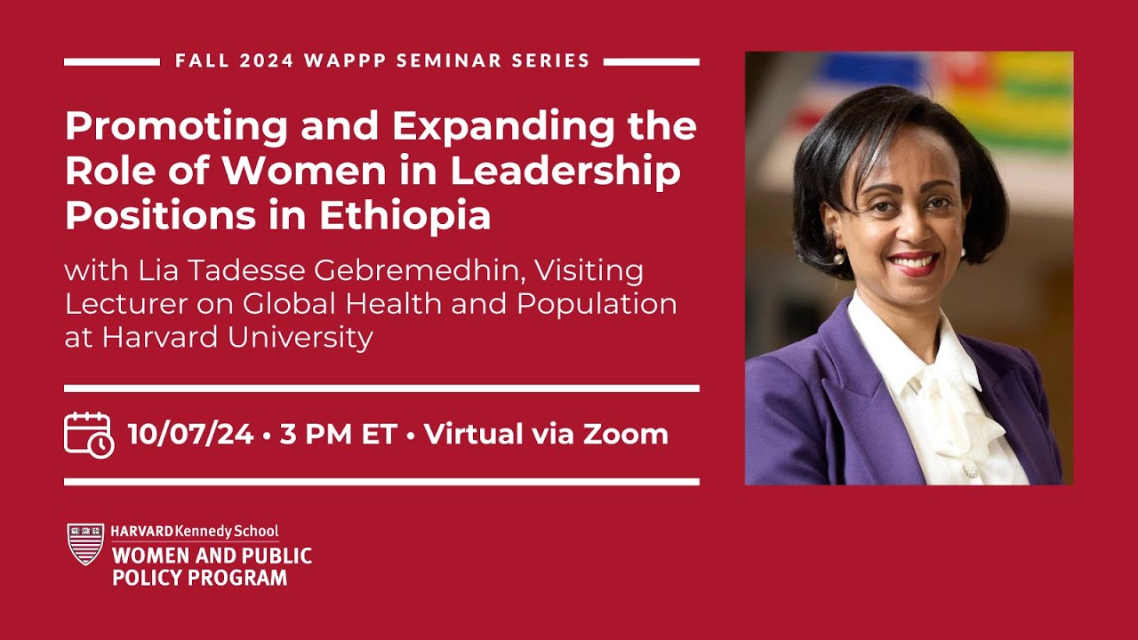 Promoting the Role of Women in Leadership in Ethiopia