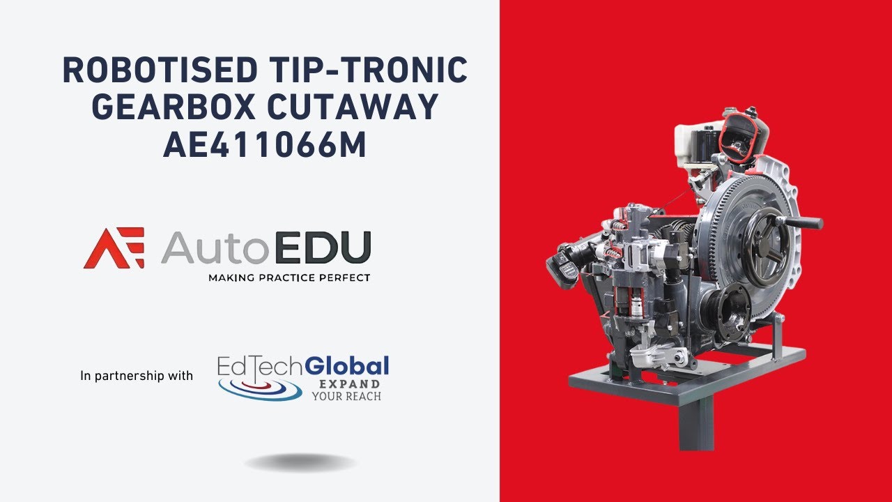 AE Cutaways - Robotised Tip-tronic Gearbox Cutaway AE411066M