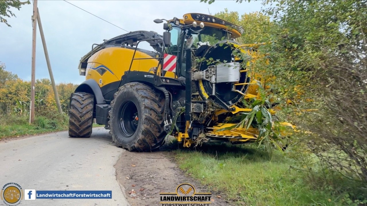 Das Flaggschiff von New Holland FR 920 Wie gut ist der neue 911PS H&auml;cksler 12 reihigem Kemper-Gebiss