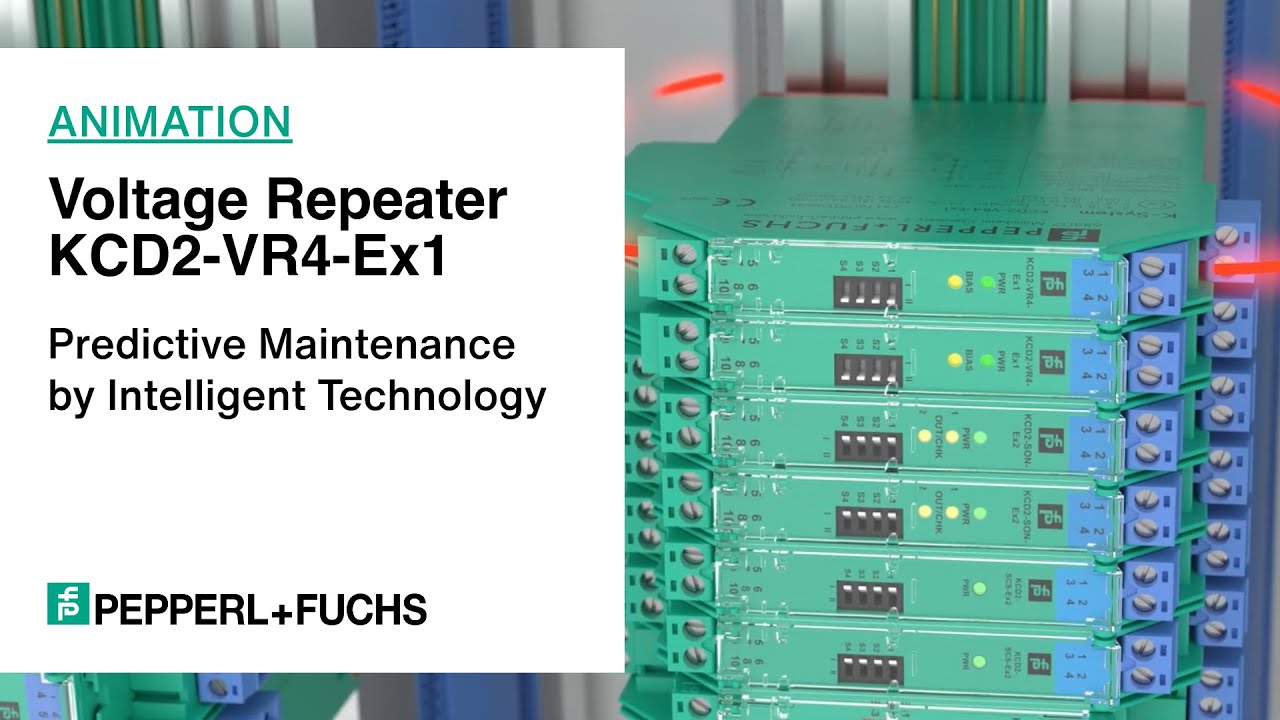 Voltage Repeater KCD2-VR4-Ex1—Predictive Maintenance by Intelligent Technology