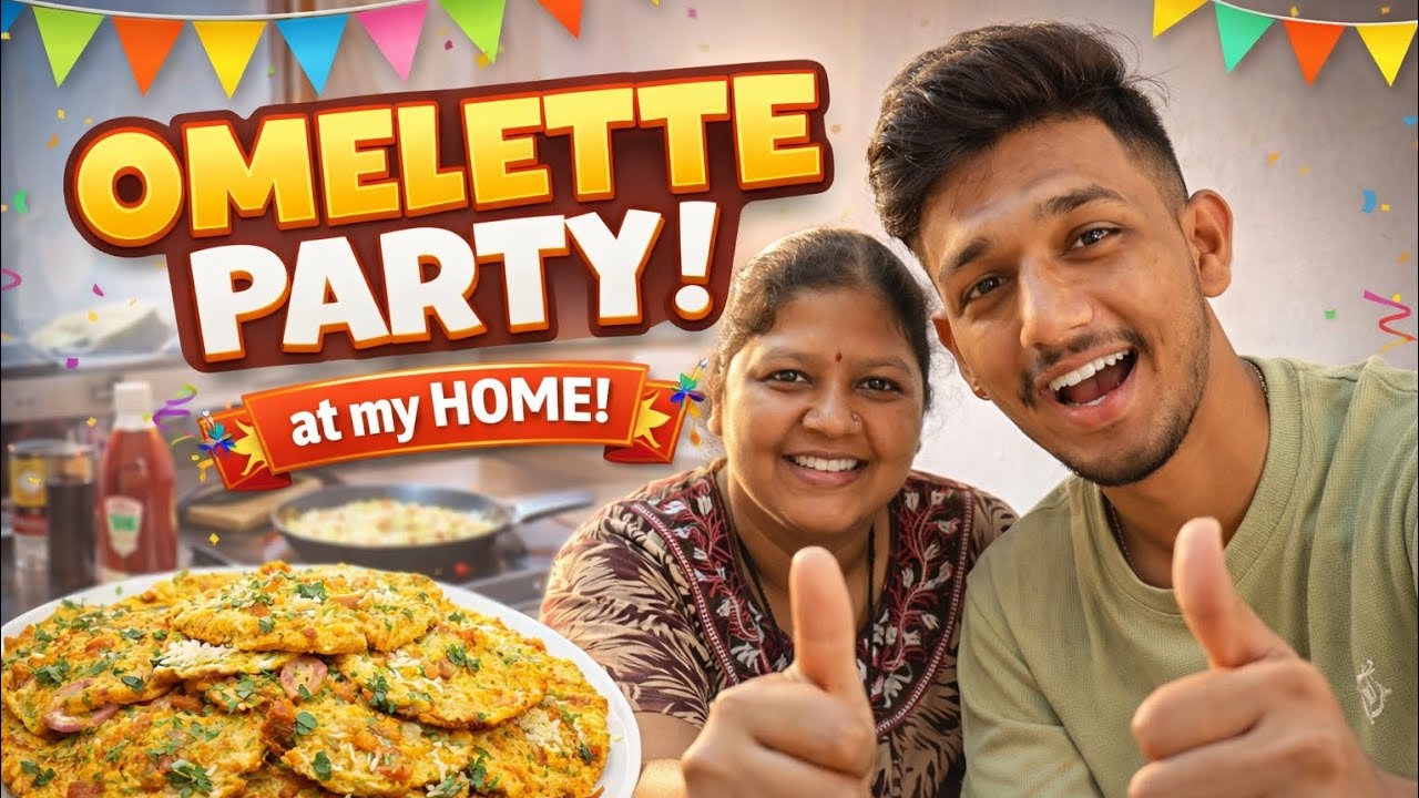 TODAY SPECIAL OMELETTE 🥳🥳 WITH MY FAMILY