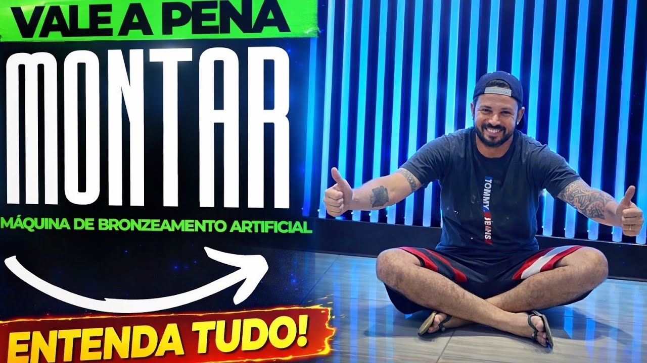 Como montar máquina de bronzeamento artificial